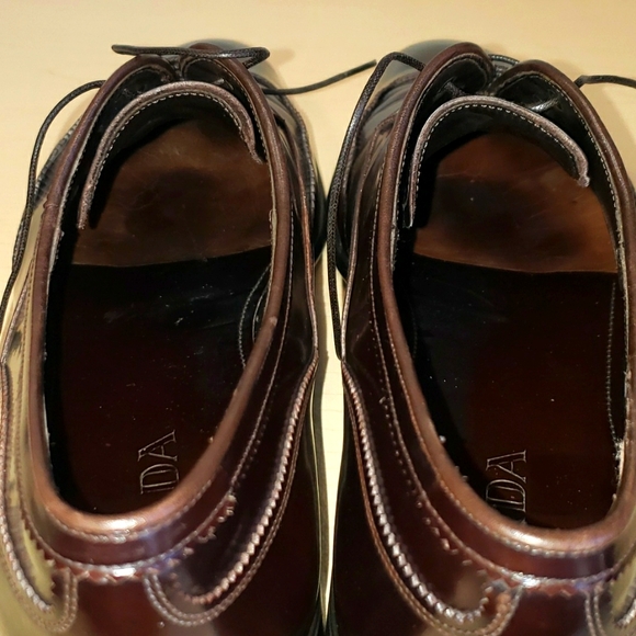 Prada Wingtip Oxford Shoes - Picture 8 of 12